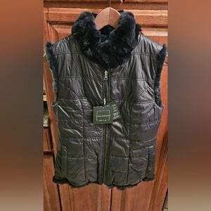 Black Puffer Vest